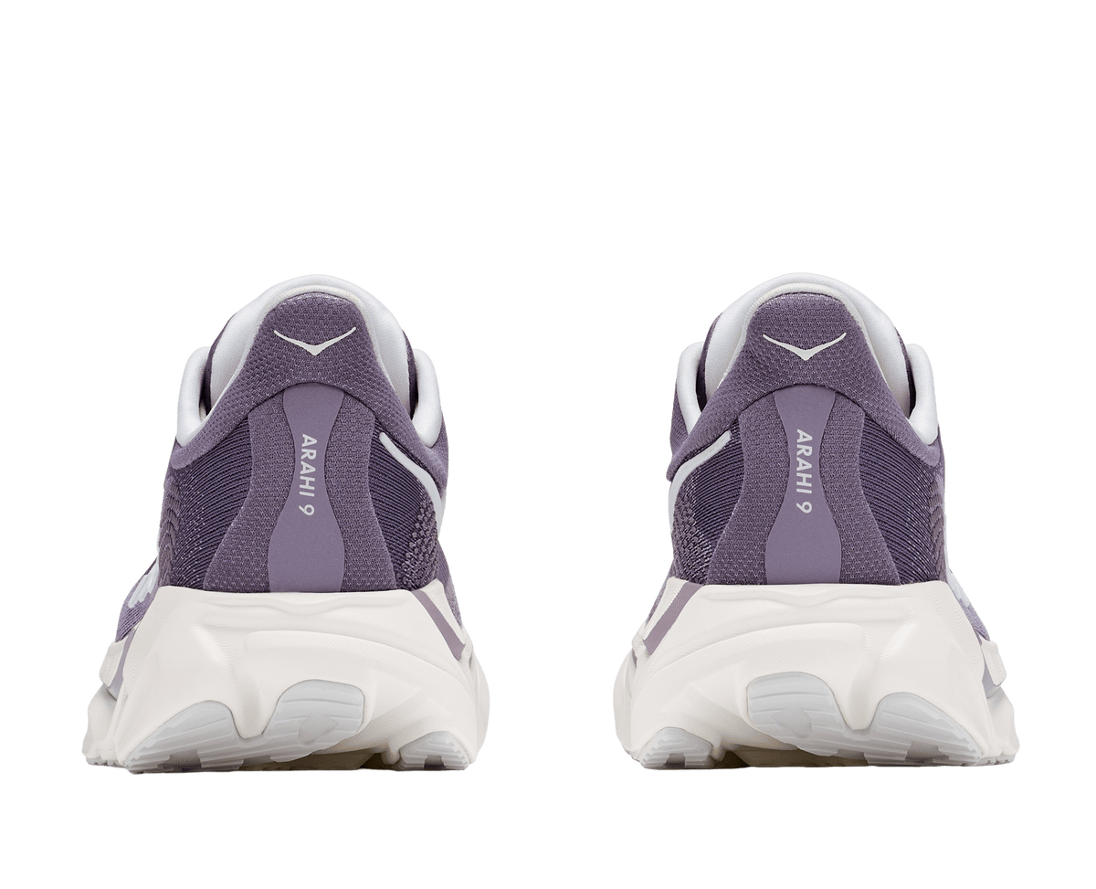 Hoka Women's Arahi 9 - Purple Fog / Mellow Lilac - Interval Running