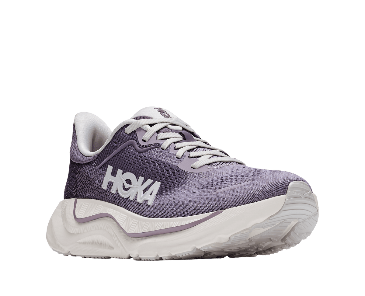 Hoka Women's Arahi 9 - Purple Fog / Mellow Lilac - Interval Running
