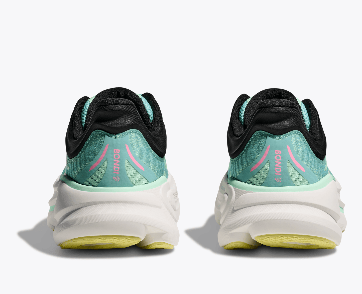 Hoka Women's Bondi 9 - Blue Spark / Mint Fluorite - Interval Running