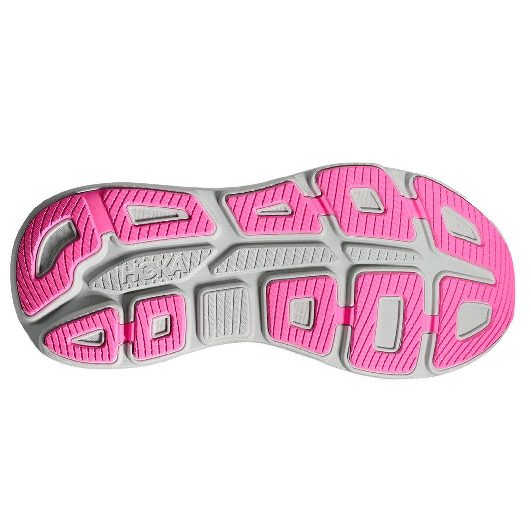 Hoka Women's Bondi 9 - Charcoal Grey / Grey Skies - Interval Running