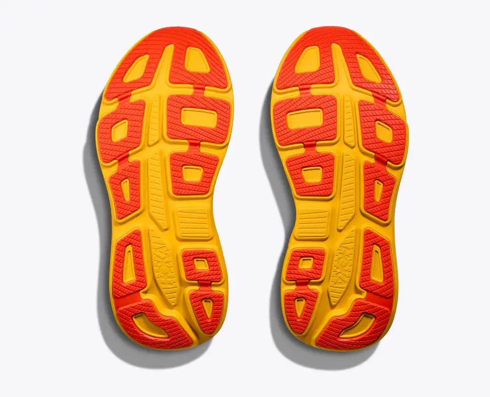 Hoka Women's Bondi 9 - Frost / Sunflower - Interval Running