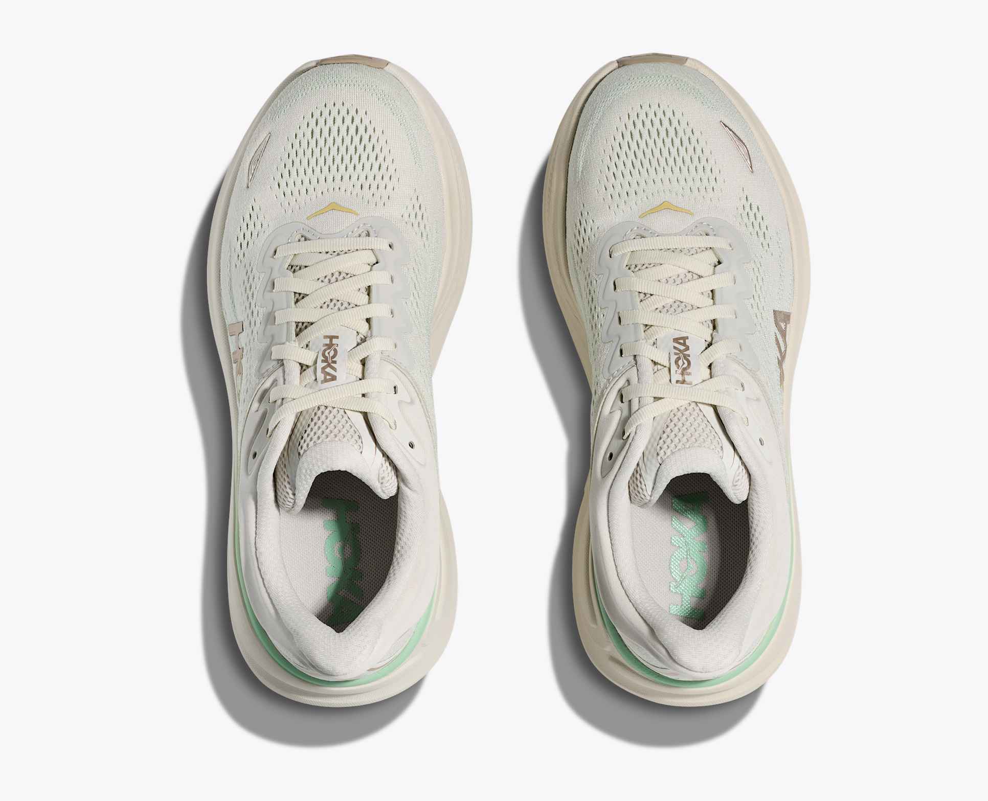 Hoka Women's Bondi 9 | Truffle Salt / Sea Glass - Interval Running