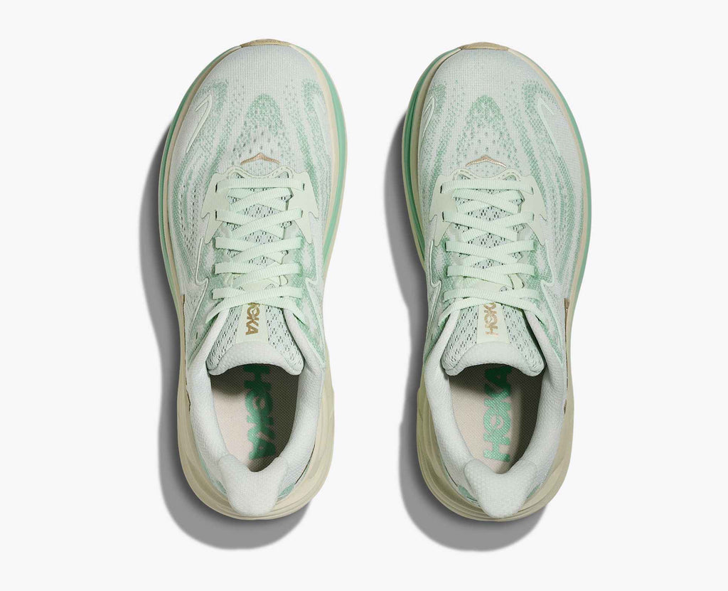 Hoka Women's Clifton 10 – Sea Glass / Jadeite - Interval Running