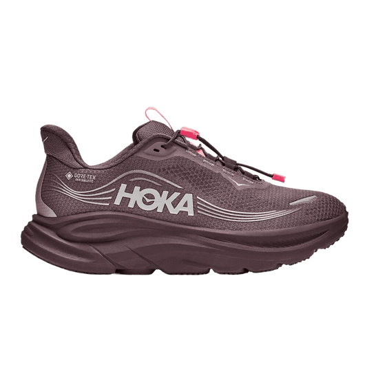 Hoka Women's Clifton 11 GORE-TEX – Smoky Quartz / Deep Mauve - Interval Running