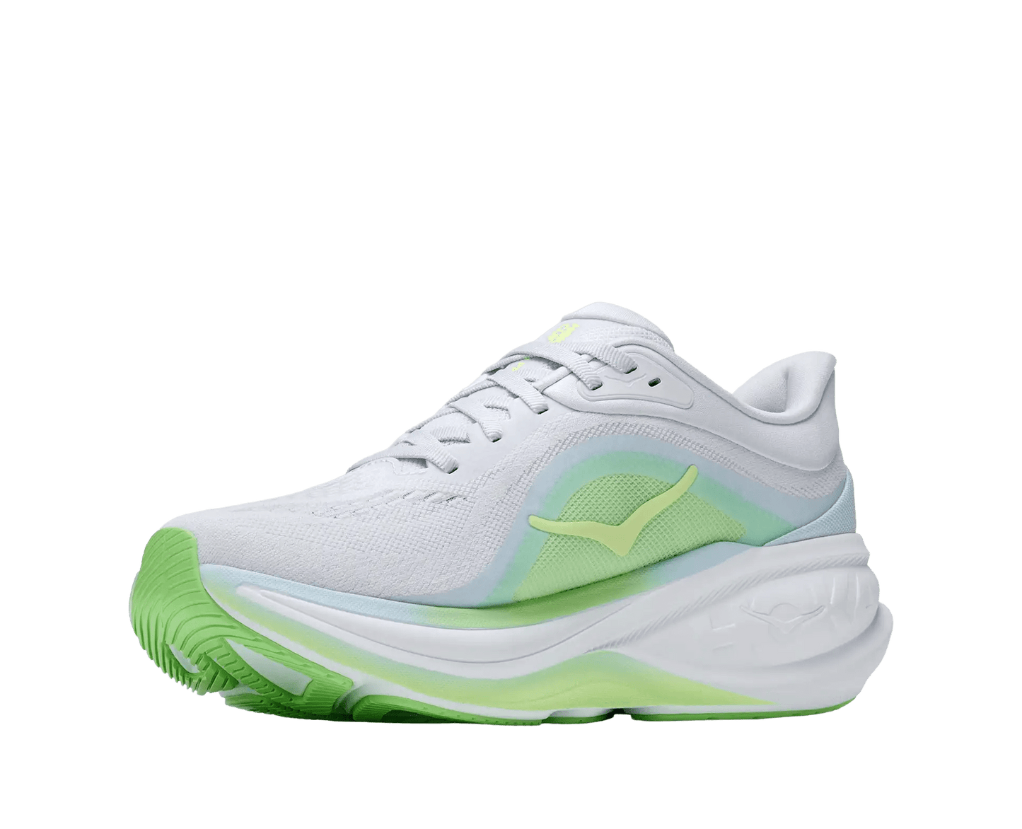 Hoka Women's Clifton Pro – Cosmic Grey / Neon Yuzu - Interval Running
