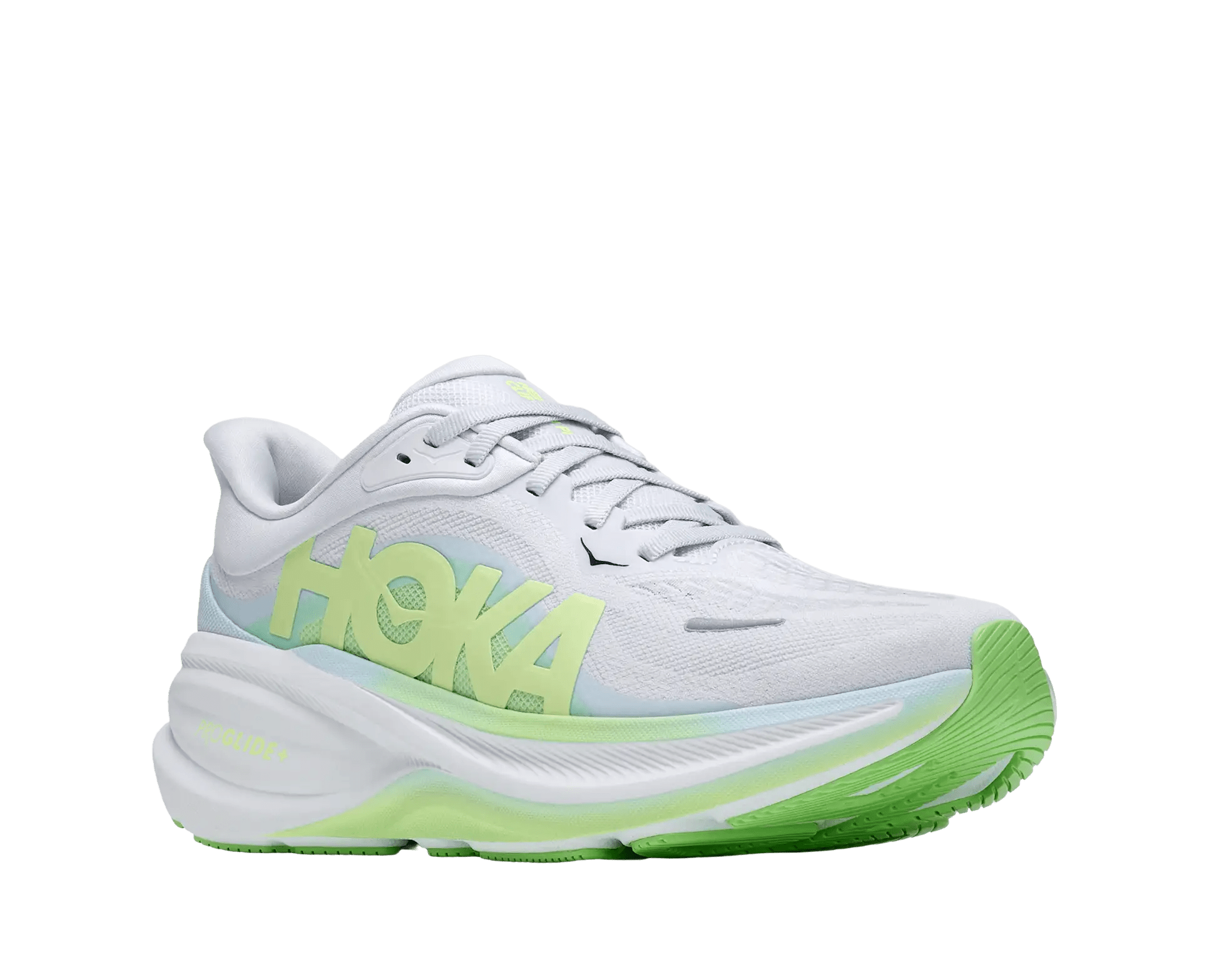 Hoka Women's Clifton Pro – Cosmic Grey / Neon Yuzu - Interval Running