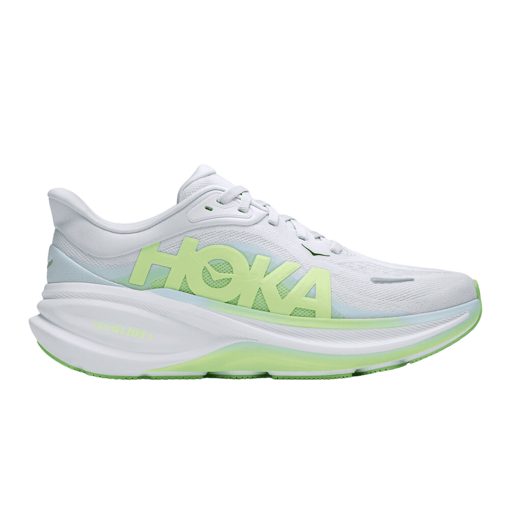 Hoka Women's Clifton Pro – Cosmic Grey / Neon Yuzu - Interval Running