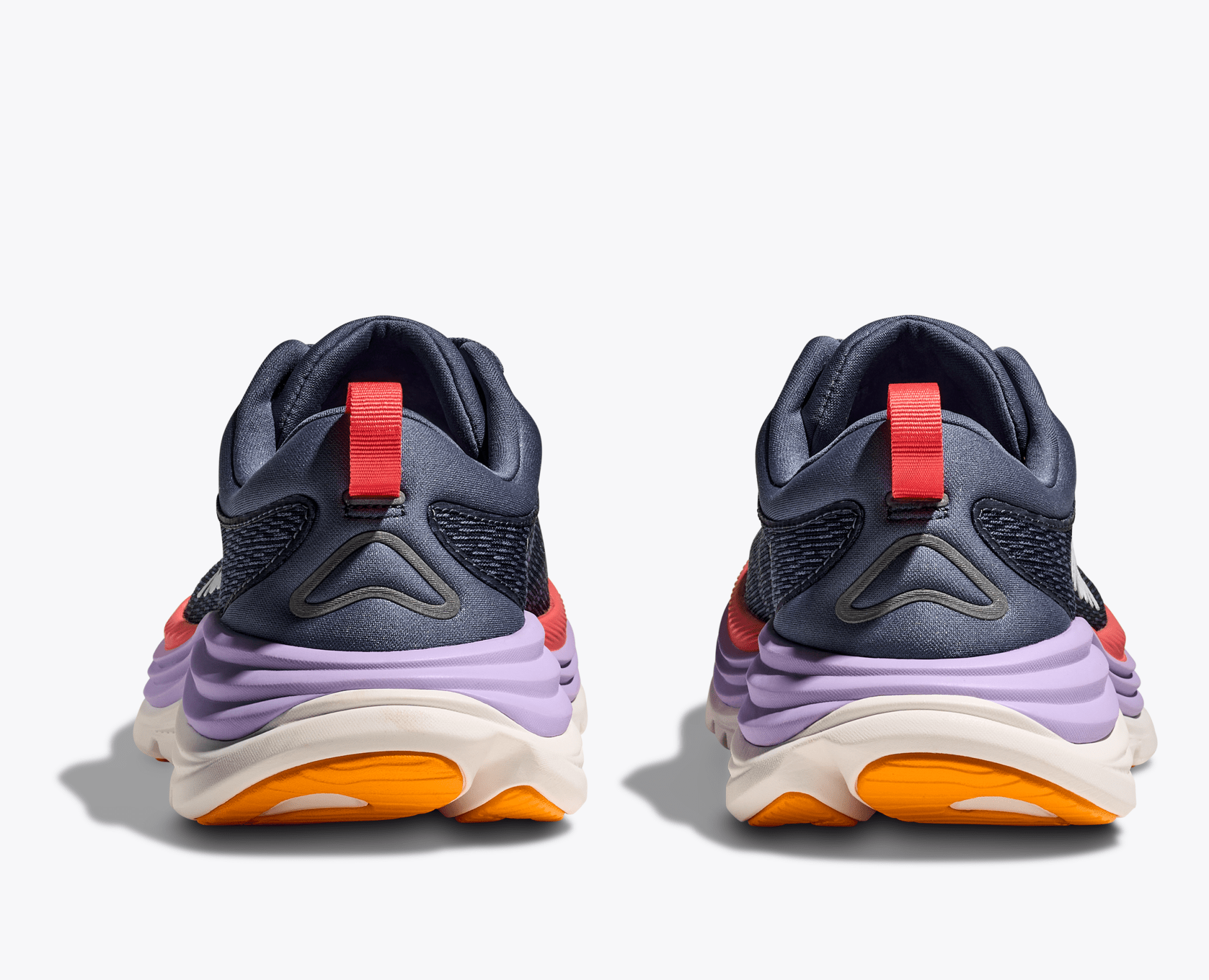 Hoka Women's Gaviota 5 - Anchor / Grapefruit - Interval Running