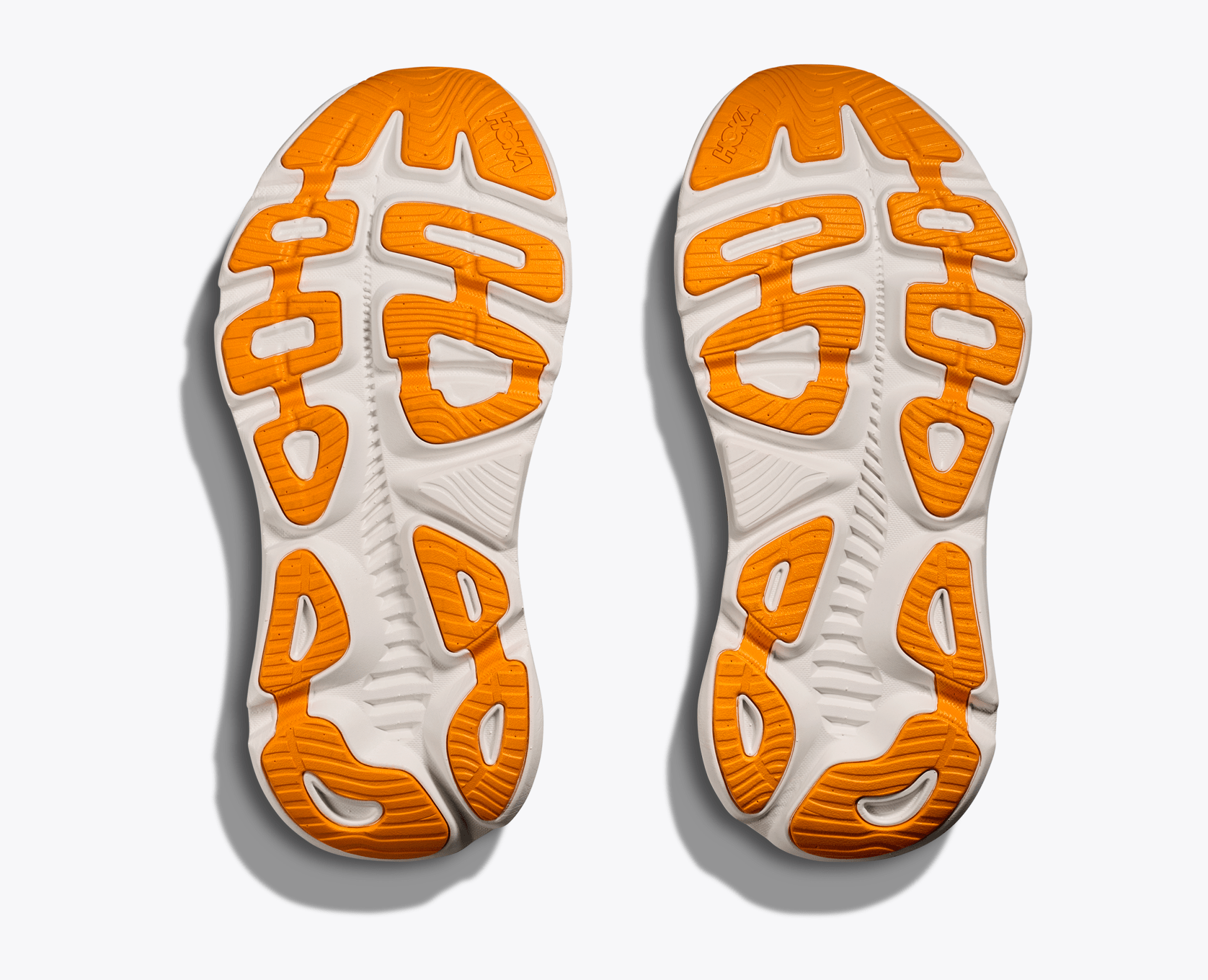 Hoka Women's Gaviota 5 - Anchor / Grapefruit - Interval Running