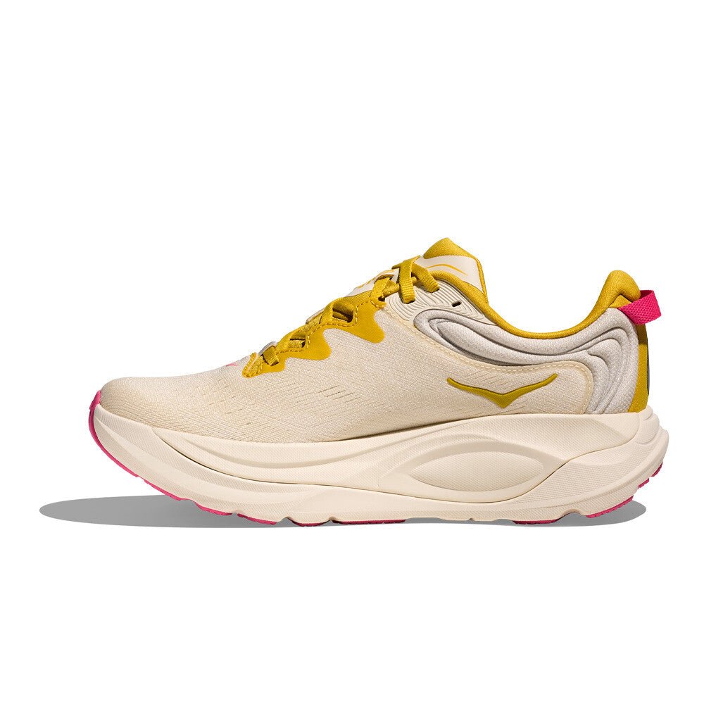 Hoka Women's Gaviota 6 – Birch / Yellow Gold - Interval Running