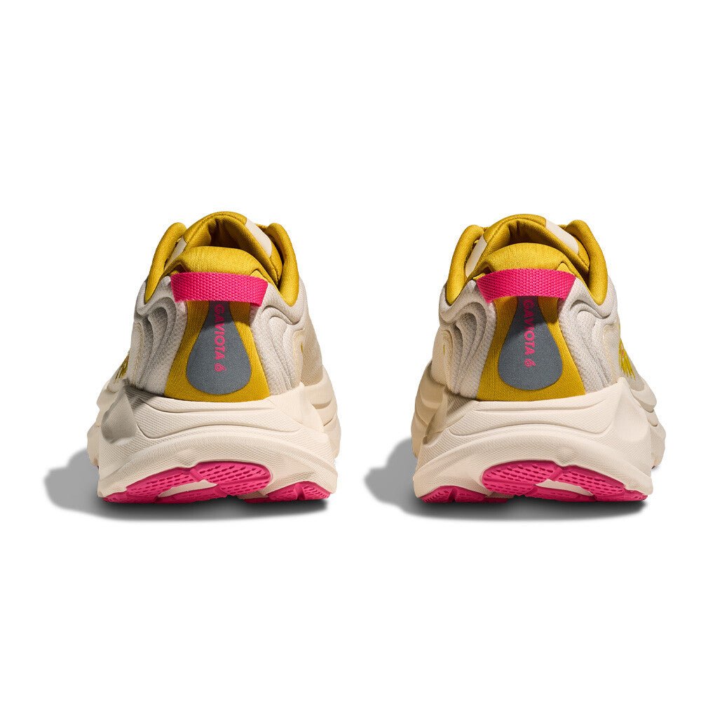 Hoka Women's Gaviota 6 – Birch / Yellow Gold - Interval Running