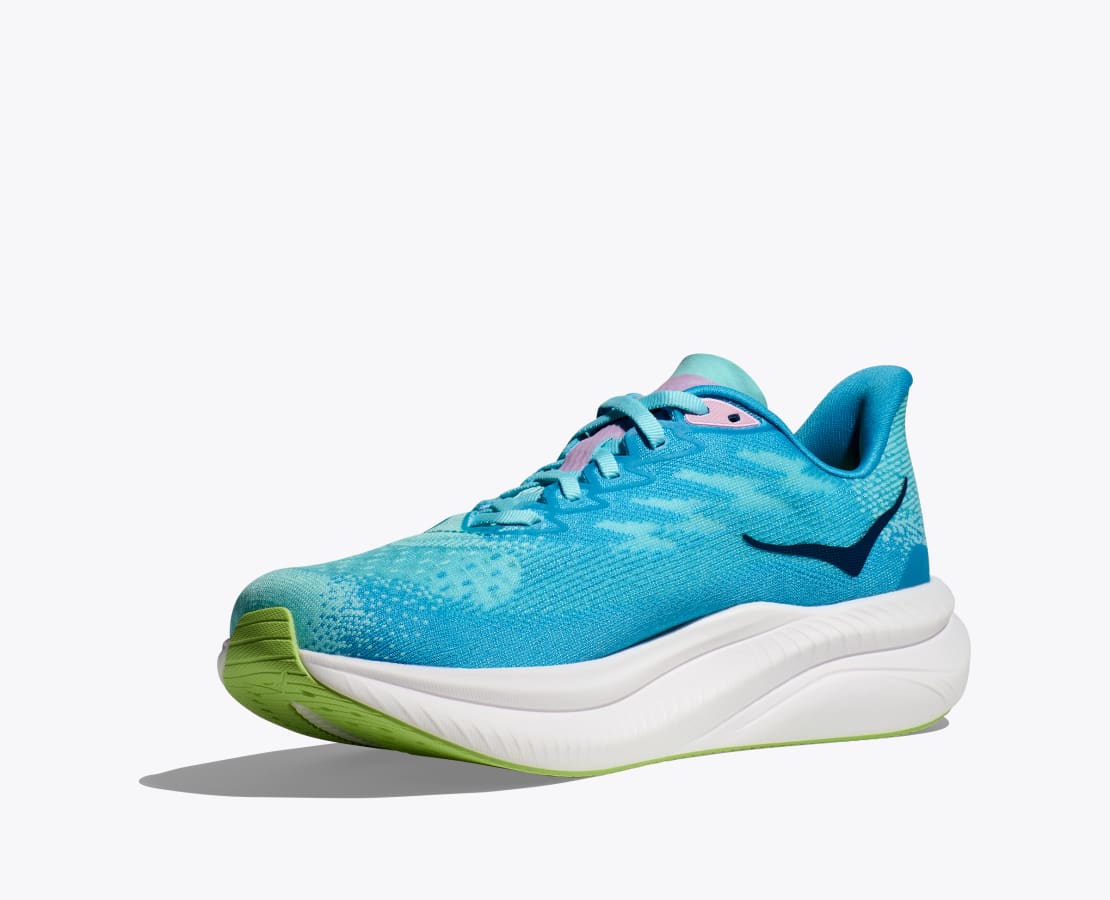 Hoka Women's Mach 6 - Cloudless / Waterpark - Interval Running