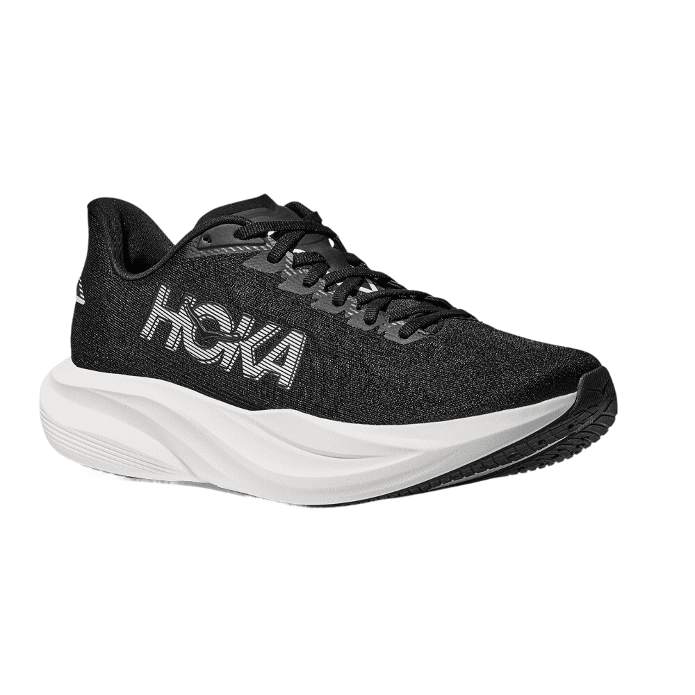Hoka Women's Mach 7 – Black / White - Interval Running