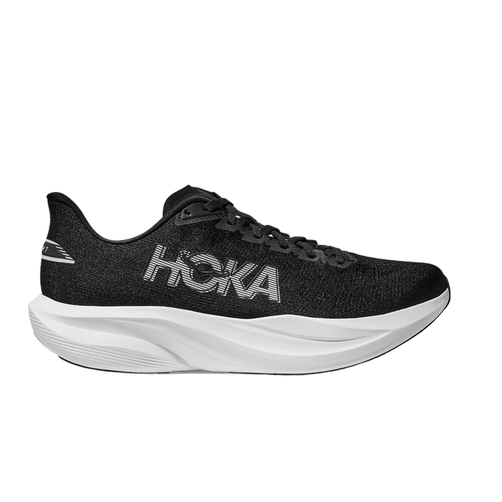 Hoka Women's Mach 7 – Black / White - Interval Running