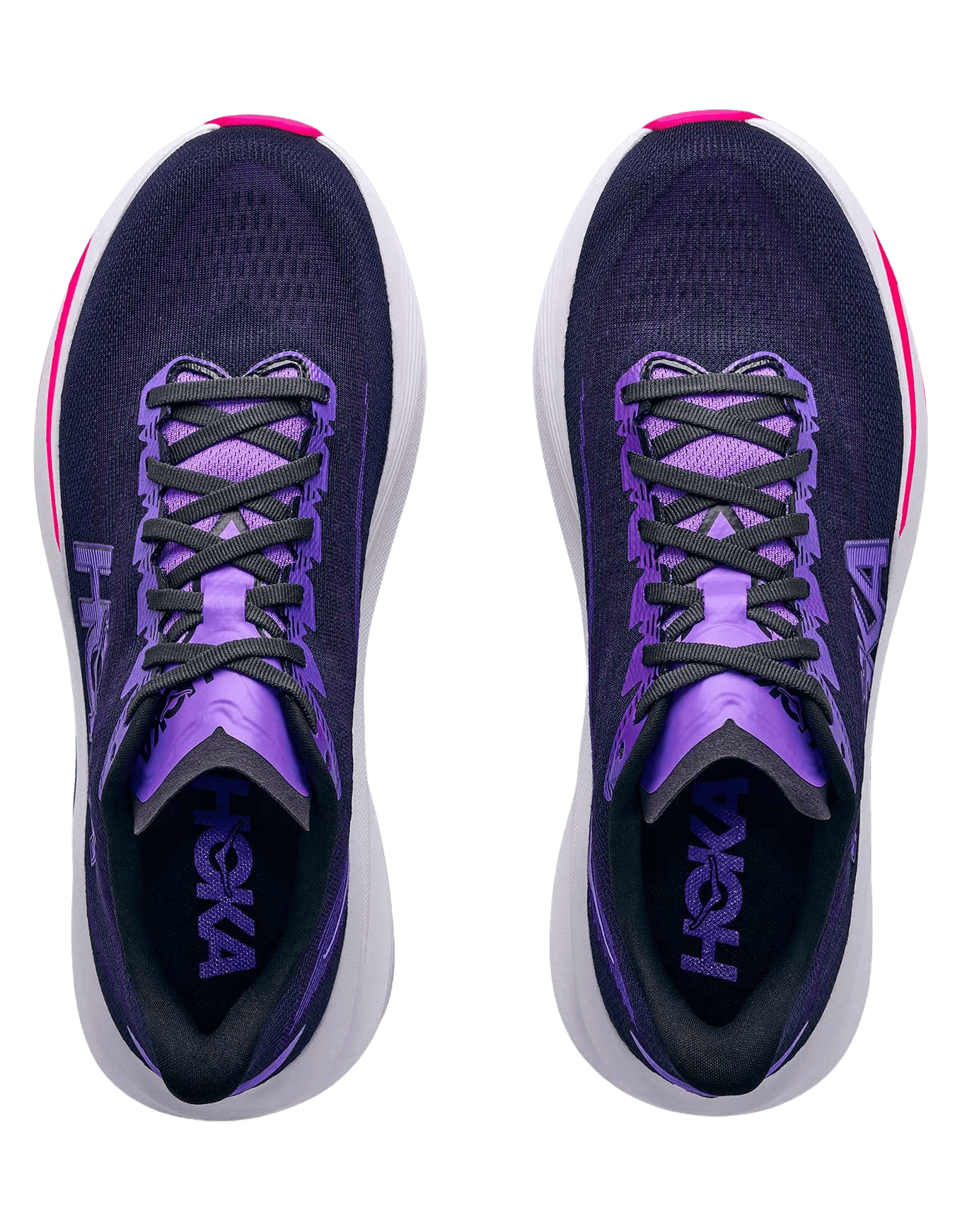 Hoka Women's Mach 7 – Carbon Black / Cosmic Purple - Interval Running