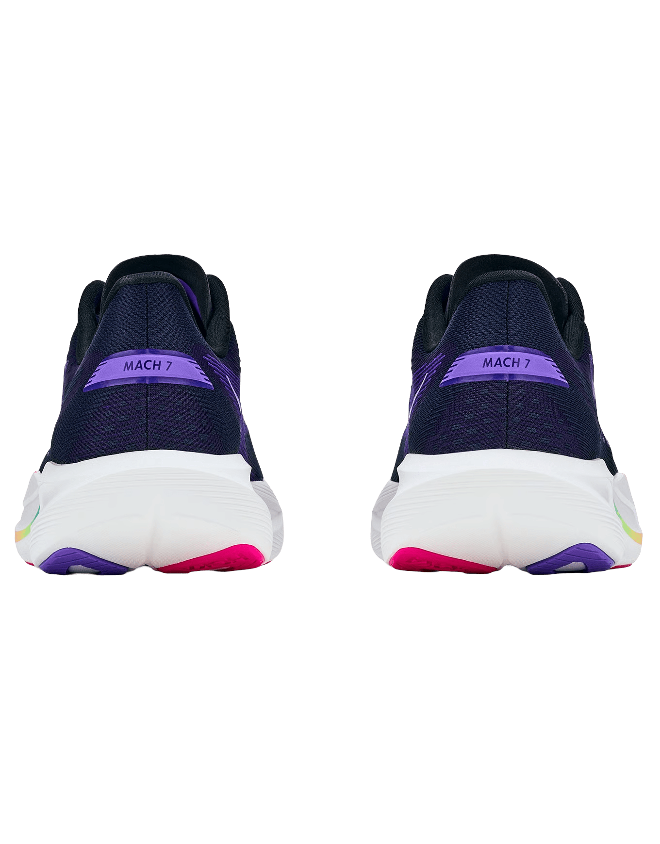 Hoka Women's Mach 7 – Carbon Black / Cosmic Purple - Interval Running