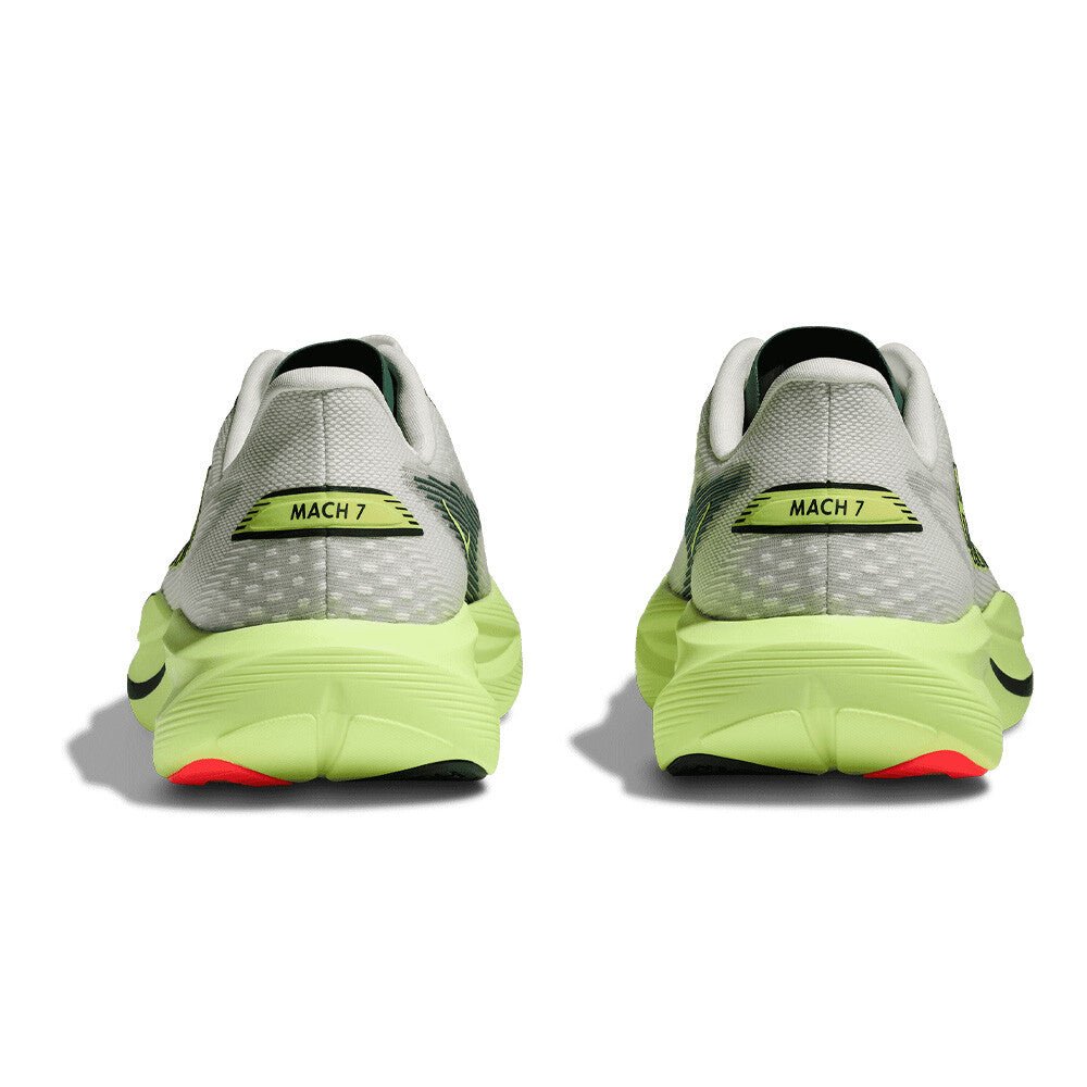 Hoka Women's Mach 7 – Frost / Neon Yuzu - Interval Running