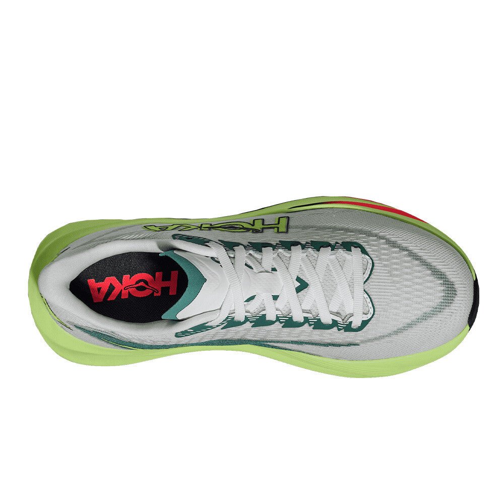 Hoka Women's Mach 7 – Frost / Neon Yuzu - Interval Running