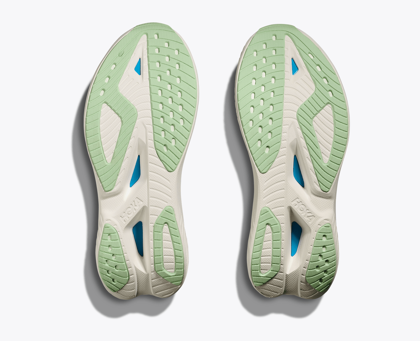 Hoka Women's Mach X 2 – Snow Melt / Blue Spark - Interval Running