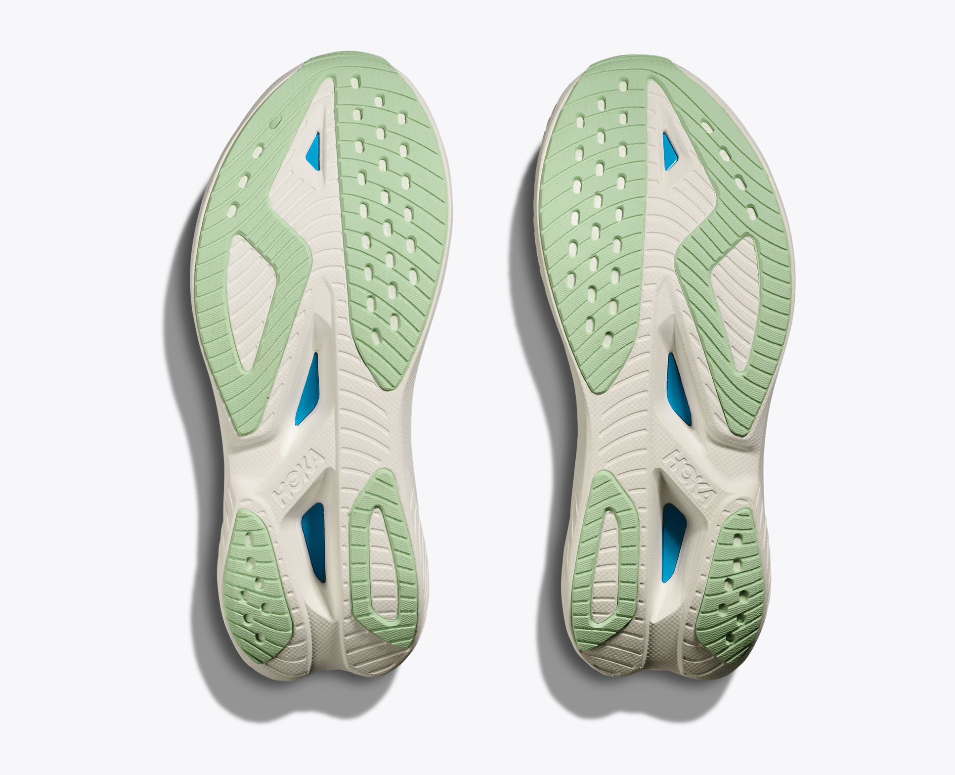 Hoka Women's Mach X 2 – Snow Melt / Blue Spark - Interval Running