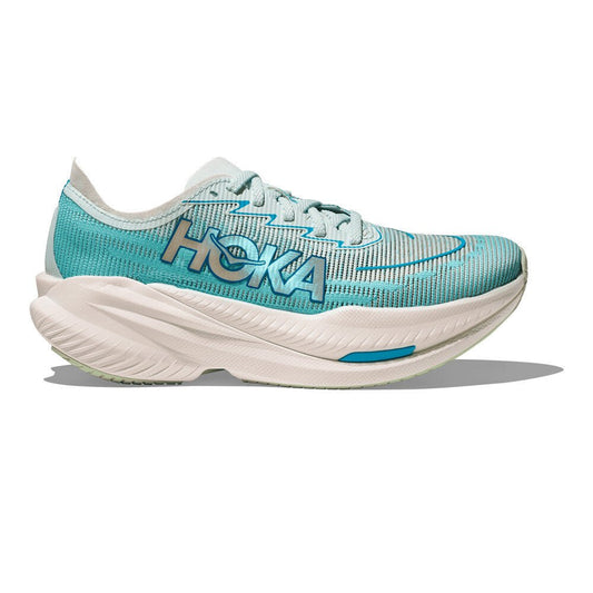 Hoka Women's Mach X 2 – Snow Melt / Blue Spark - Interval Running
