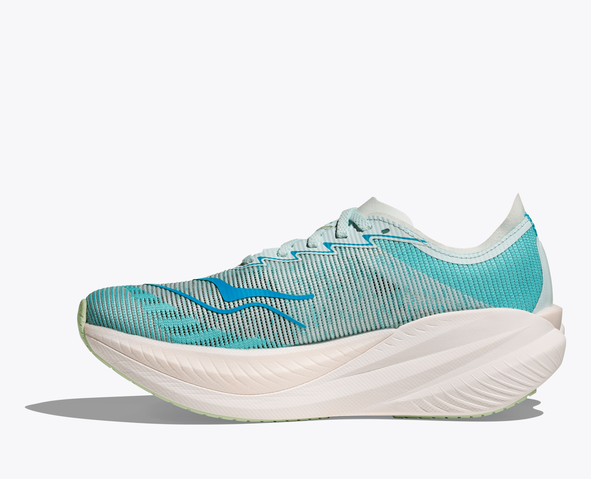 Hoka Women's Mach X 2 – Snow Melt / Blue Spark - Interval Running