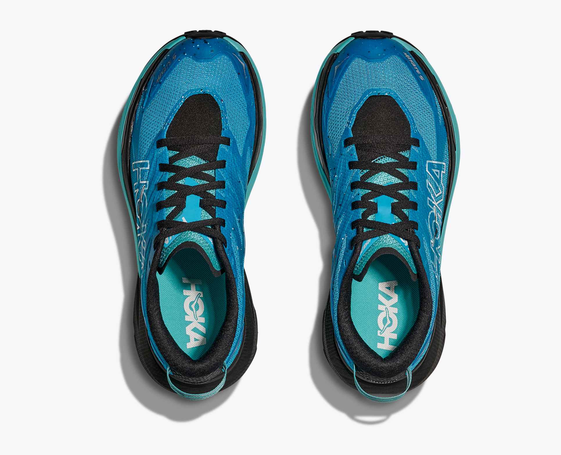 Hoka Women's Mafate 5 - Skyward Blue / Black - Interval Running