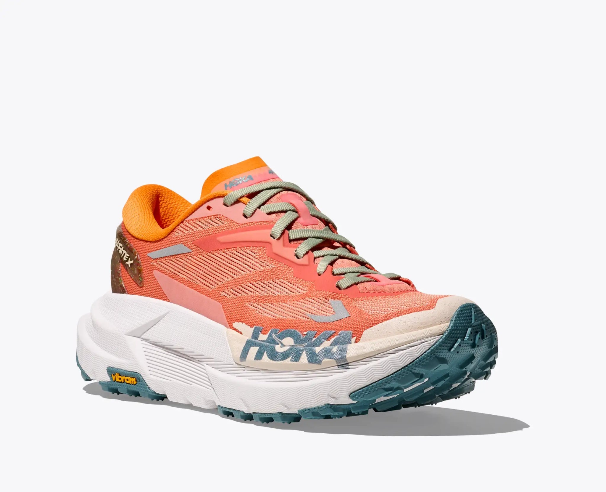 Hoka Women's Mafate X - Feldspar / Mountain Fog - Interval Running