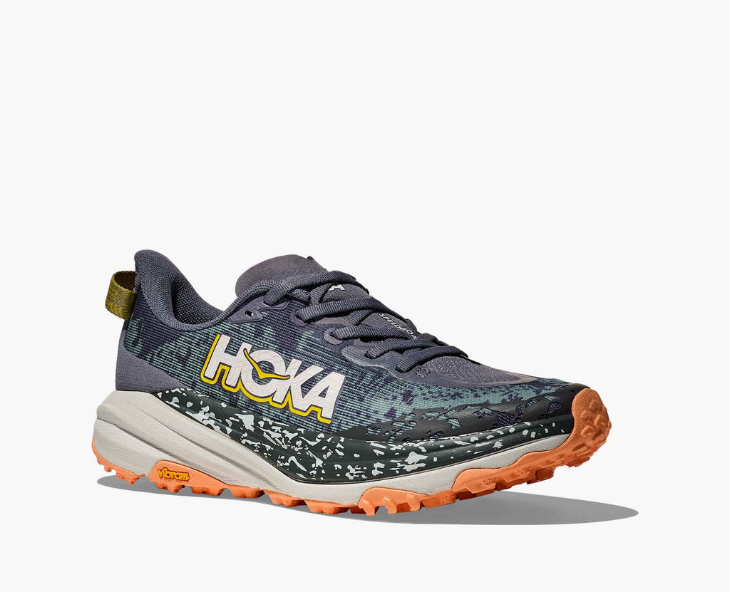 Hoka Women's Speedgoat 6 - Grey Skies | Cosmic Grey - Interval Running