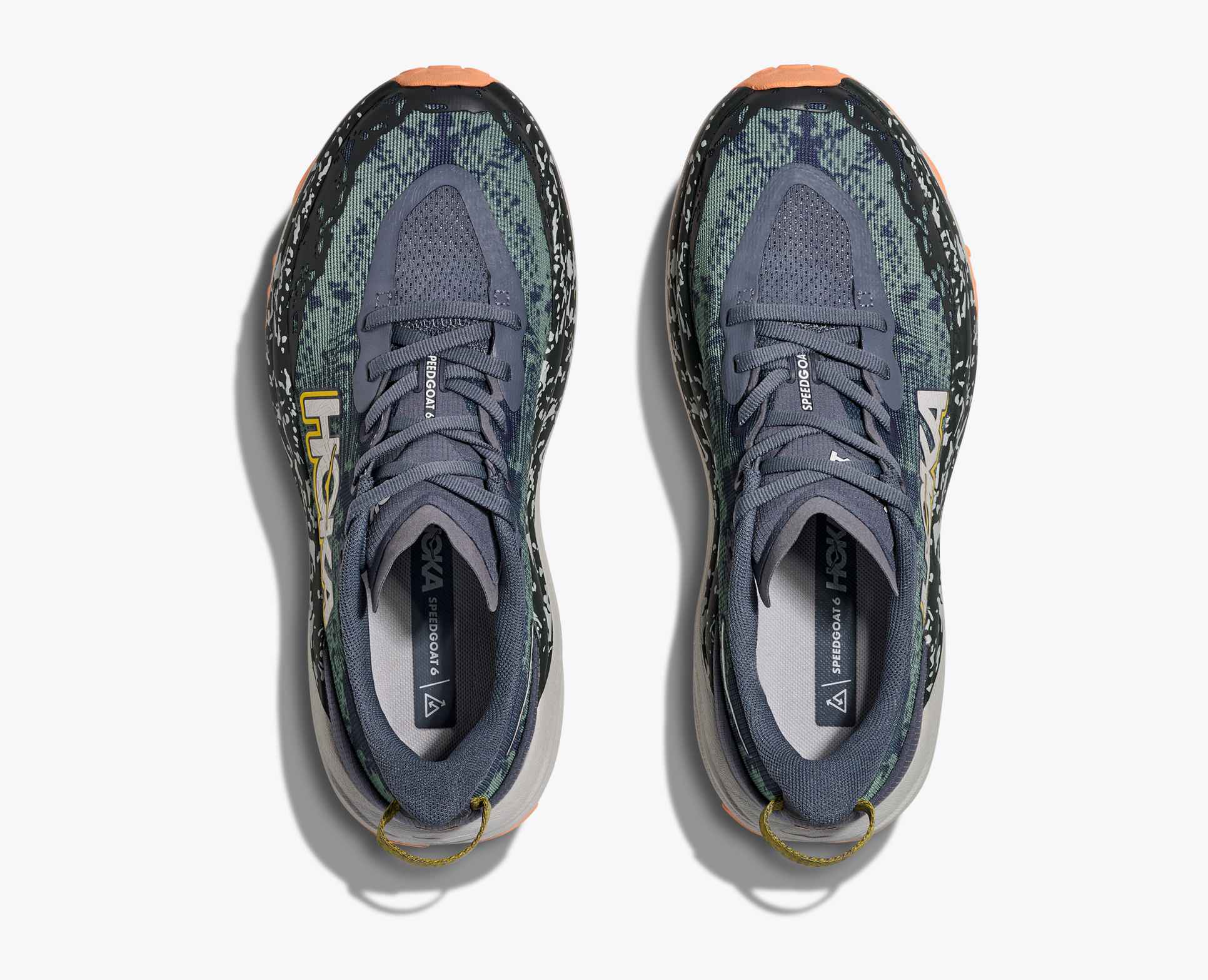 Hoka Women's Speedgoat 6 - Grey Skies | Cosmic Grey - Interval Running