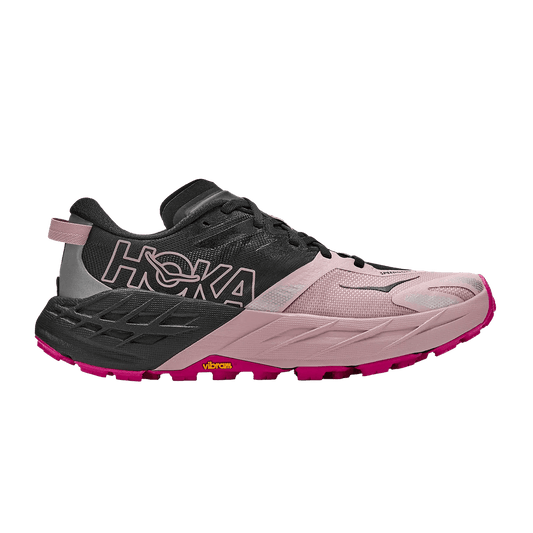 Hoka Women's Speedgoat 7 - Black / Pink Opal - Interval Running