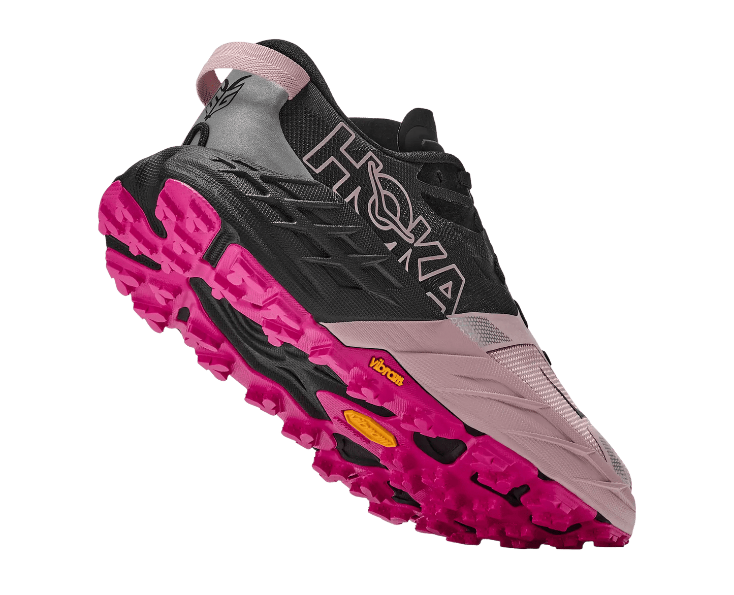 Hoka Women's Speedgoat 7 - Black / Pink Opal - Interval Running