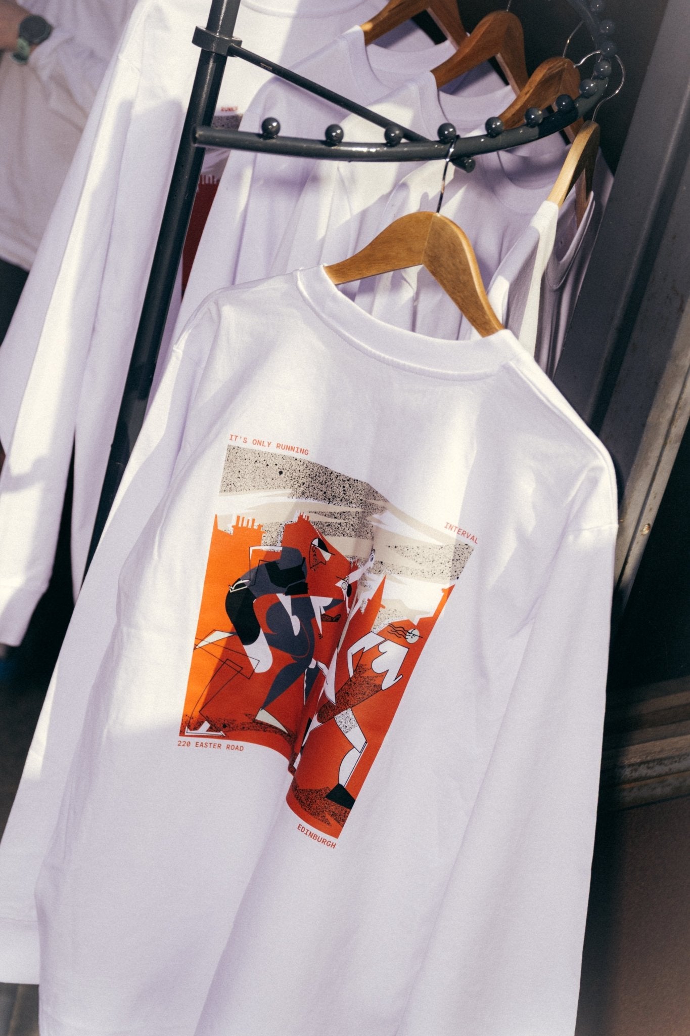 Interval x Bernie Reid | It's Only Running Long Sleeve Tee - Interval Running