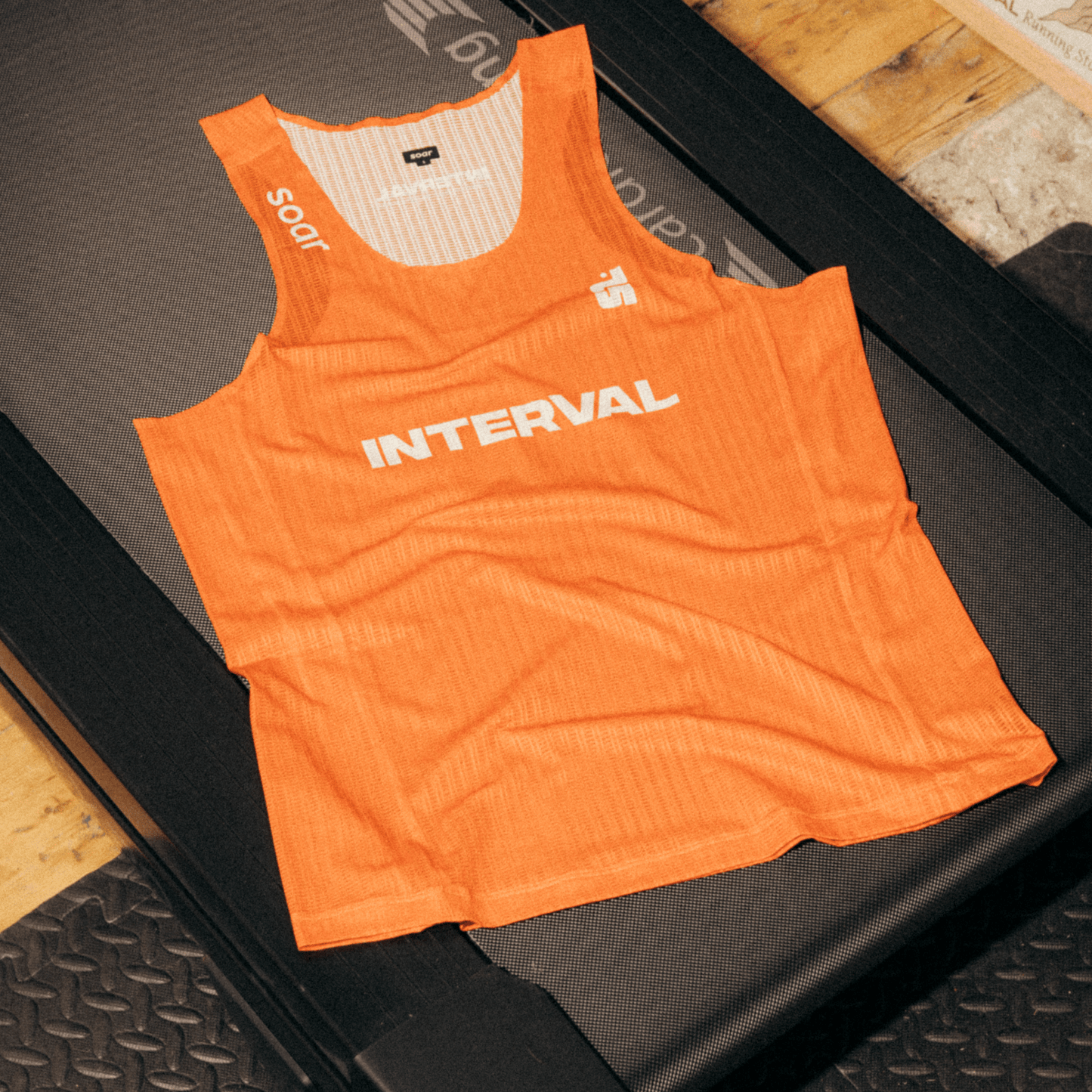 Interval x SOAR Race Vest - Orange - Interval Running