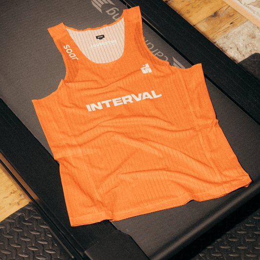 Interval x SOAR Race Vest - Orange - Interval Running