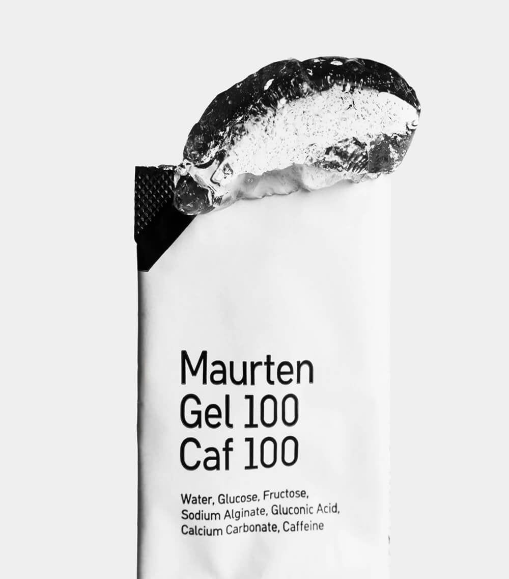 Maurten Gel 100 Caf 100 Box of 12 - Interval Running