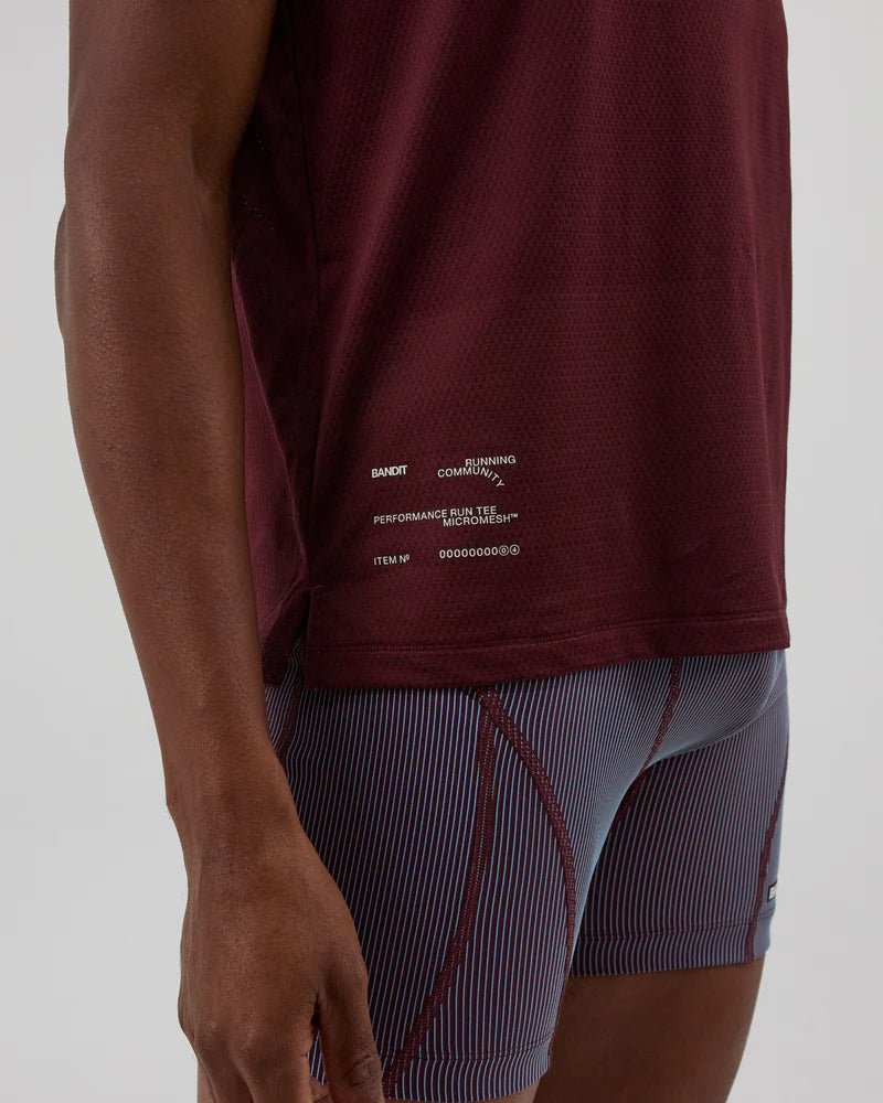 Men's Micromesh™ Run Tee - Fig - Interval Running