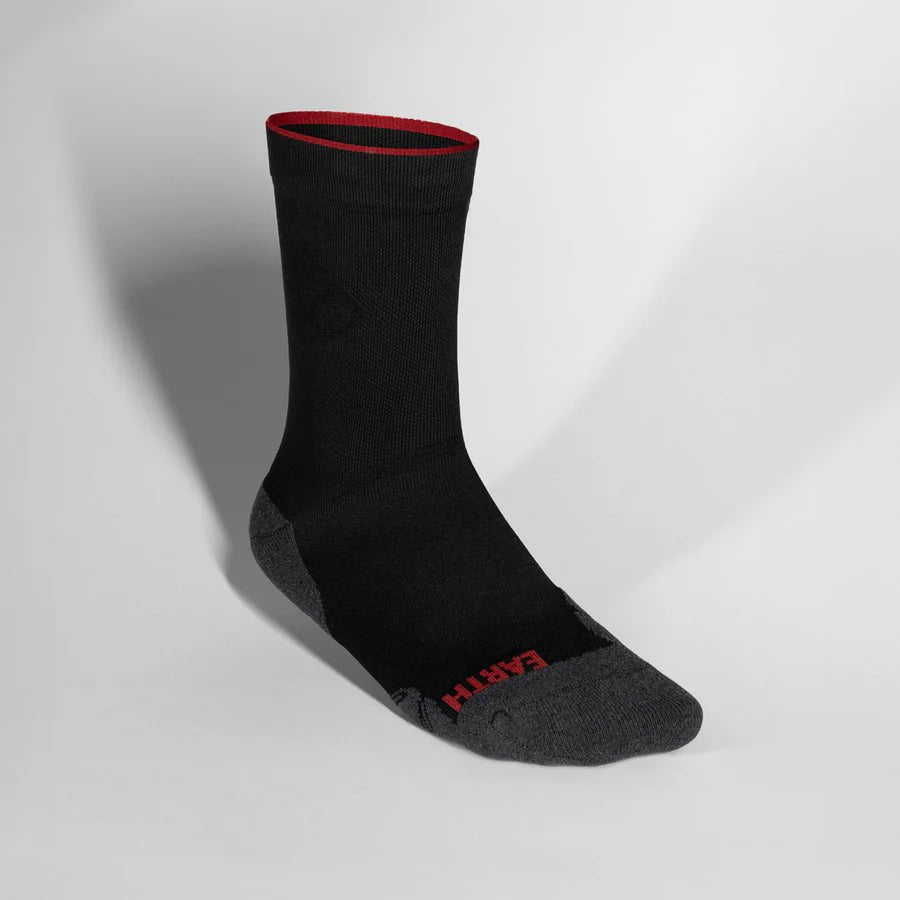 Near Earth Distance Running Sock - Black - Interval Running