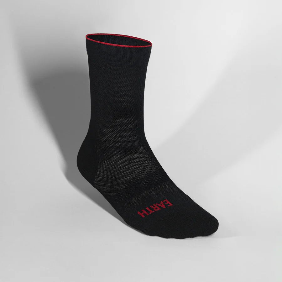 Near Earth Race Day Sock - Black - Interval Running