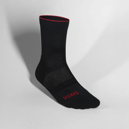Near Earth Race Day Sock - Black - Interval Running
