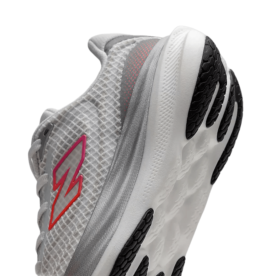 New Balance Men's 1080v15 Breathe Shoes - WHITE / PINK HEAT / TANGERINE HEAT - Interval Running