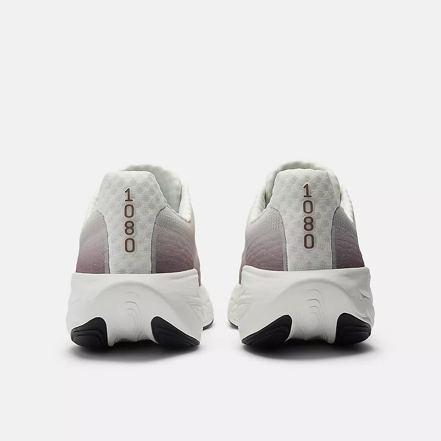 New Balance Men's Fresh Foam X 1080 v14 - Earth Shadow with Reflection and Urgent Red - Interval Running