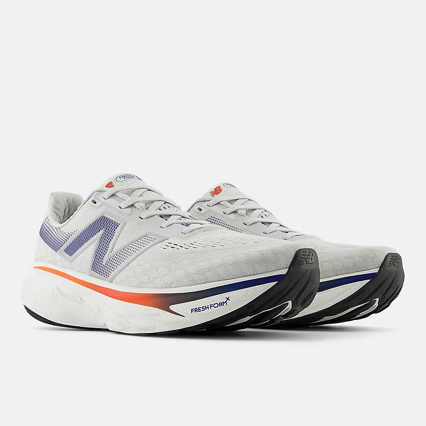 New Balance Men's Fresh Foam X 1080 v14 - Grey matter with silver metallic and inkwell - Interval Running
