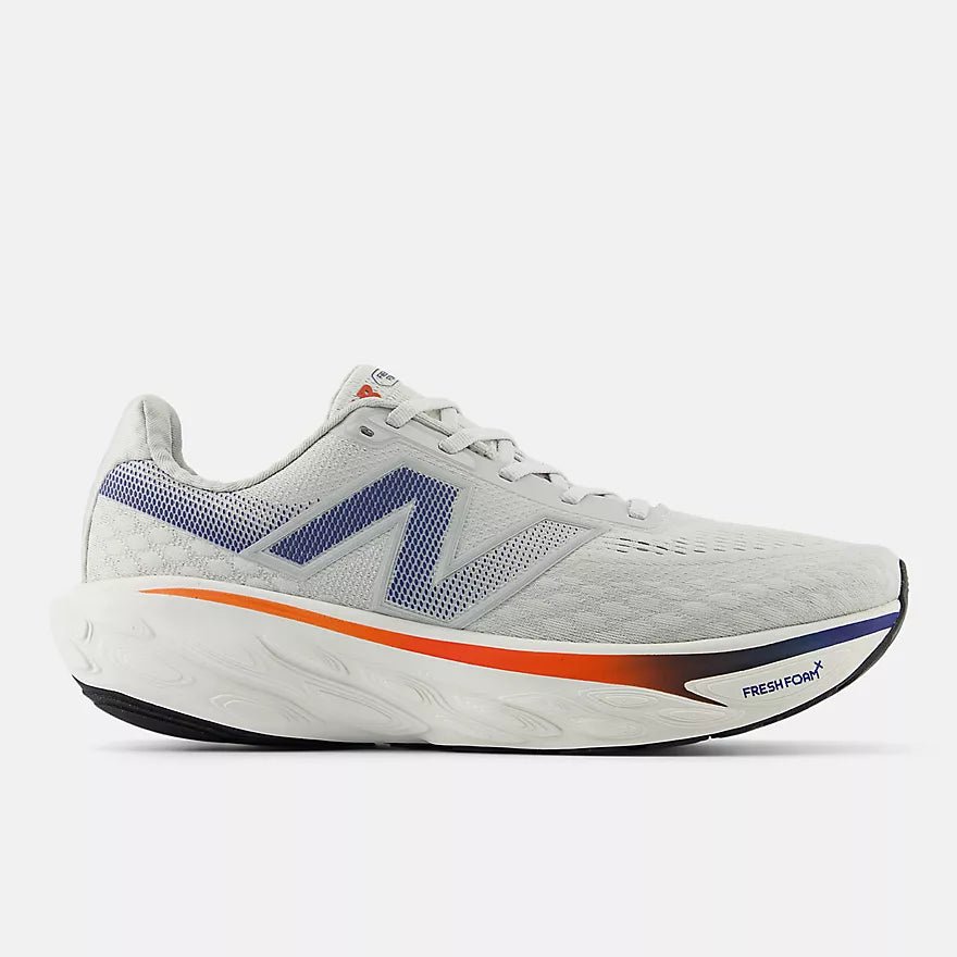 New Balance Men's Fresh Foam X 1080 v14 - Grey matter with silver metallic and inkwell - Interval Running