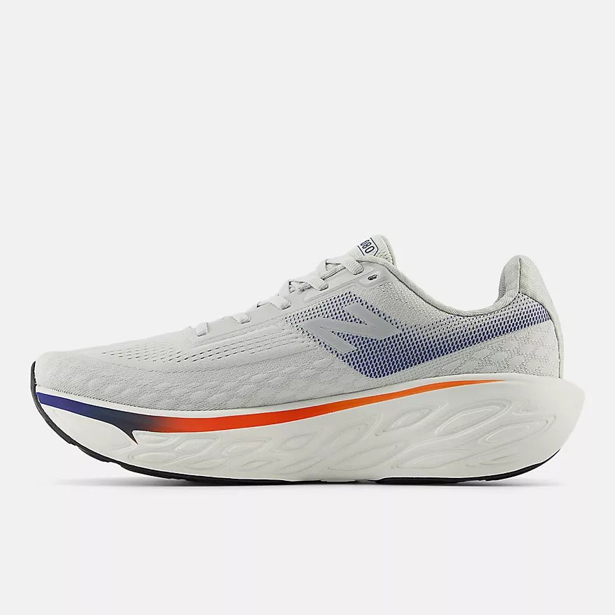 New Balance Men's Fresh Foam X 1080 v14 - Grey matter with silver metallic and inkwell - Interval Running
