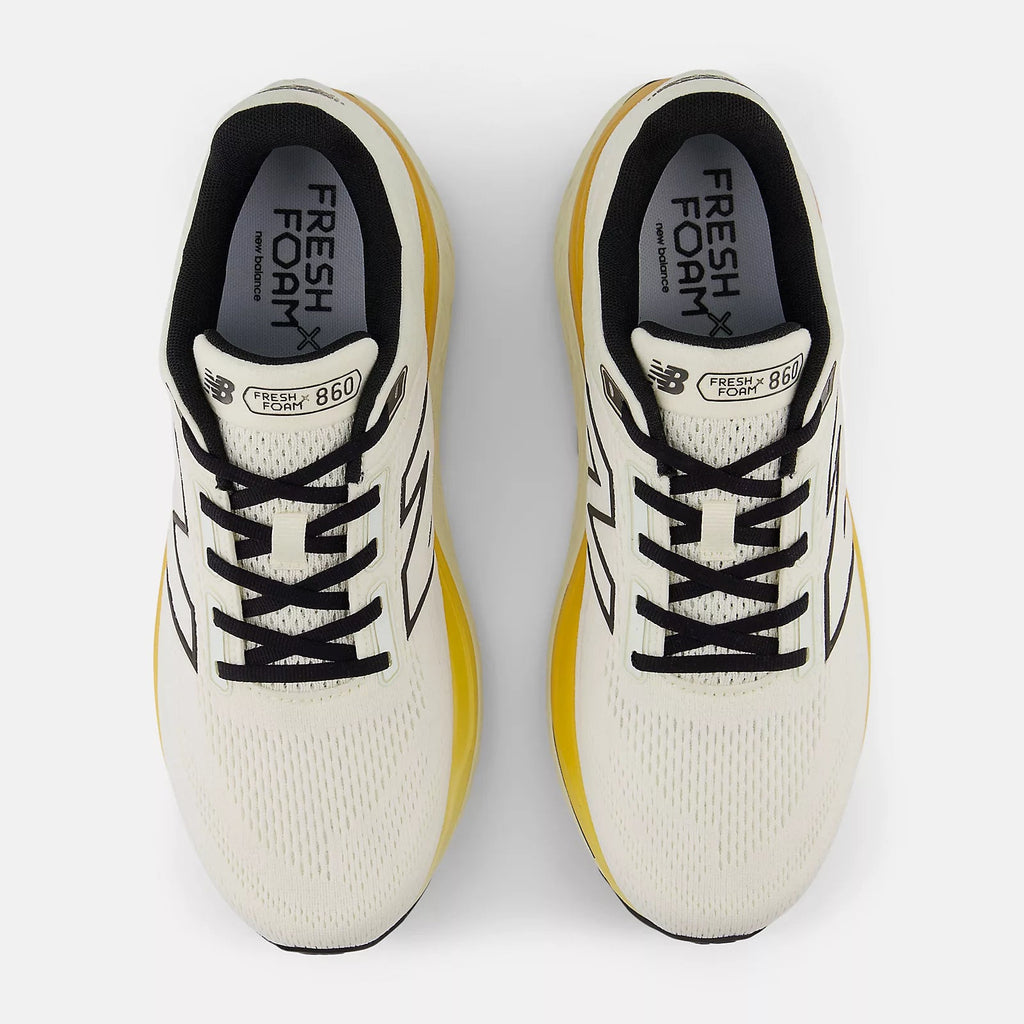 New Balance Men's Fresh Foam X 860 v14 - Sea Salt with Angora and Dried Apricot - Interval Running