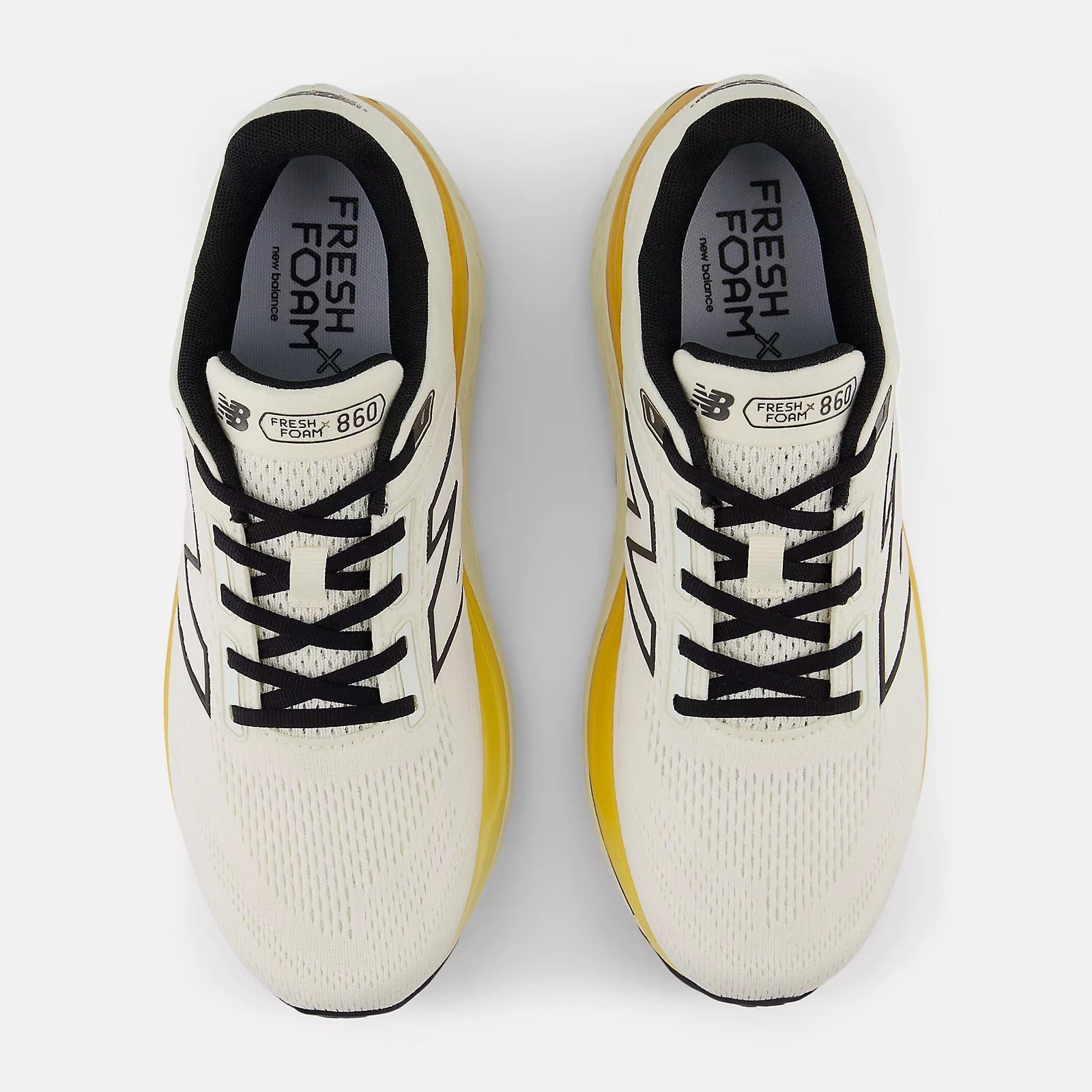 New Balance Men's Fresh Foam X 860 v14 - Sea Salt with Angora and Dried Apricot - Interval Running