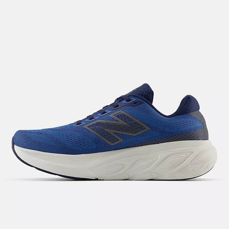 New Balance Men's Fresh Foam X 880 v15 - Sea Stone with NB Navy and Marmalade - Interval Running