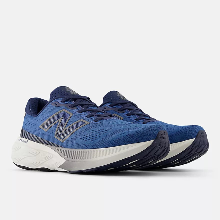 New Balance Men's Fresh Foam X 880 v15 - Sea Stone with NB Navy and Marmalade - Interval Running