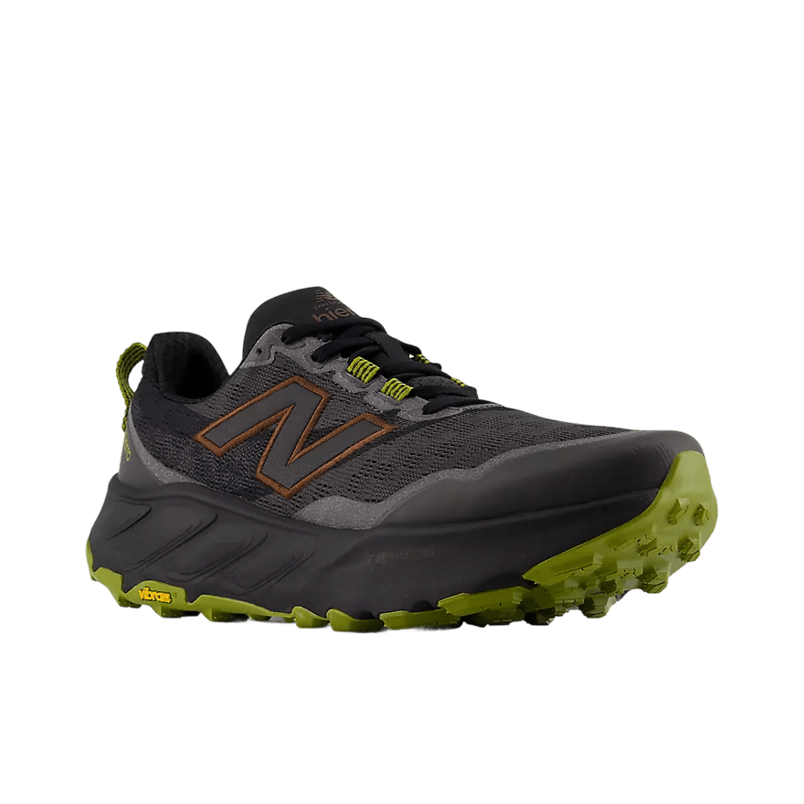 New Balance Men's Fresh Foam X Hierro v9 – Black / Green - Interval Running